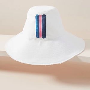 Kerri rosenthal x Anthropologie painterly sun hat